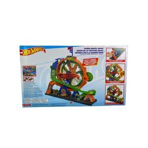 Mattel Hot Wheels City Ferris Wheel Whirl Playset lights and sounds carnival